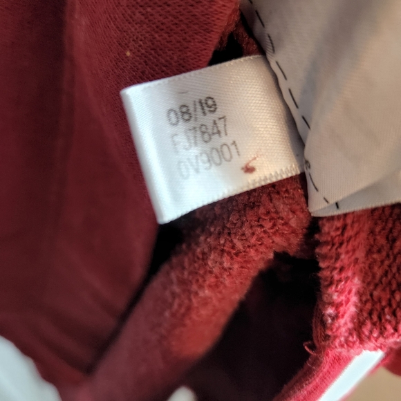 Adidas Hoodie Sweatshirt With Splits On Side - Picture 11 of 11